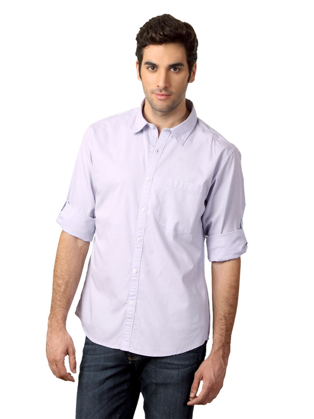 Scullers Men Purple Shirt
