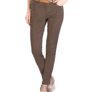 Scullers For Her Brown Trousers