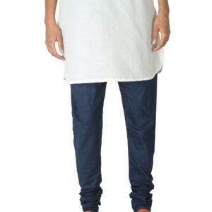 Fabindia Women Navy Blue Mangalgiri Churidar