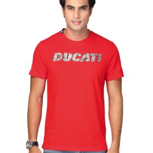 Puma Men's Ducati Logo Red T-shirt