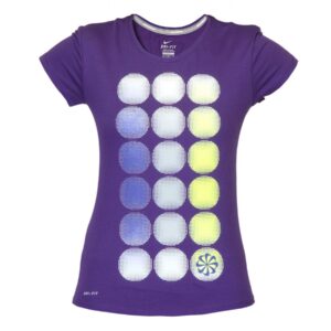 Nike Women Cruiser Hurley Dot Purple T-shirt