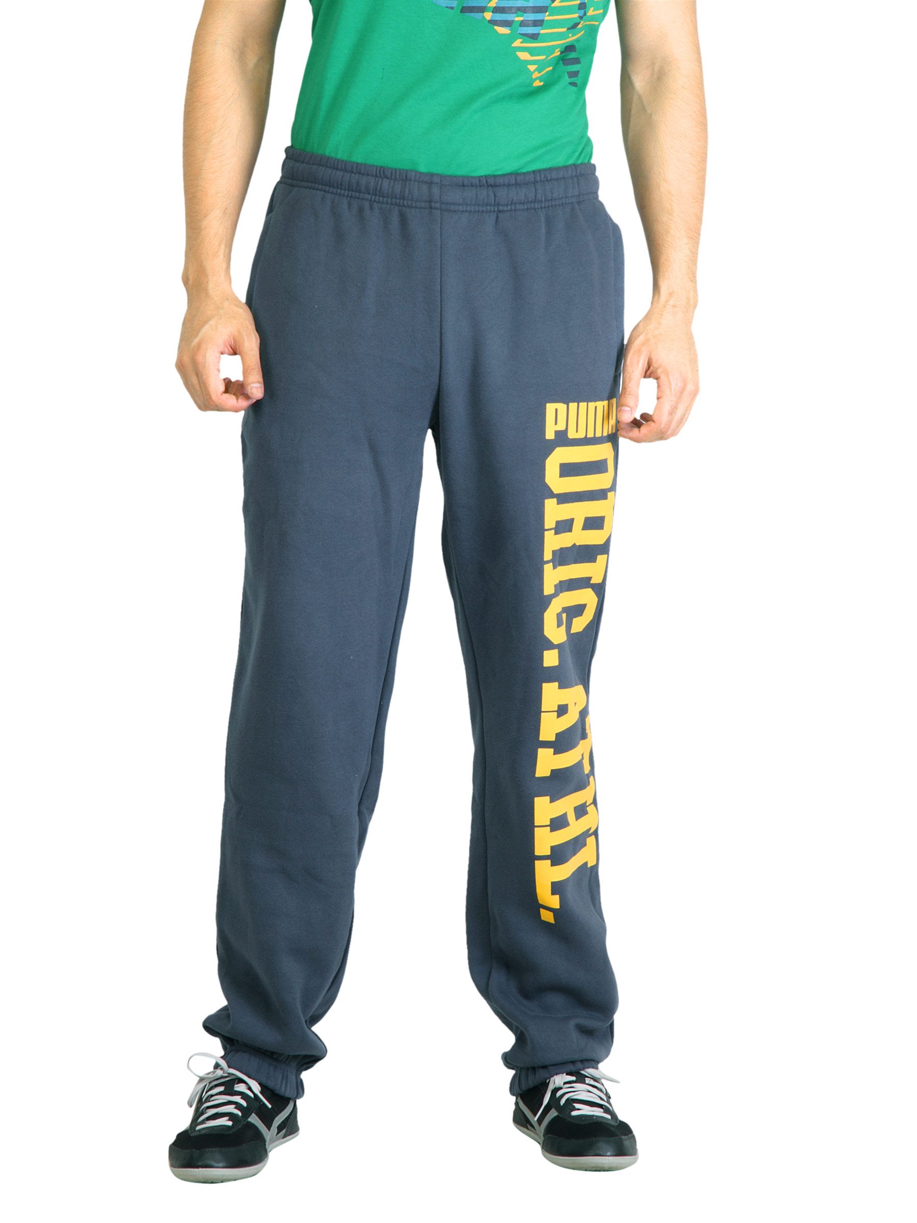 Puma Men Lifestyle Grey Track Pant