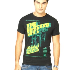 Puma Men cover Black Tshirts