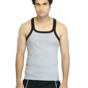 Levis Men Black & Grey Innerwear Vest