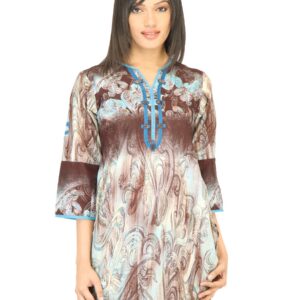 Aneri Women Chandani Brown Kurta