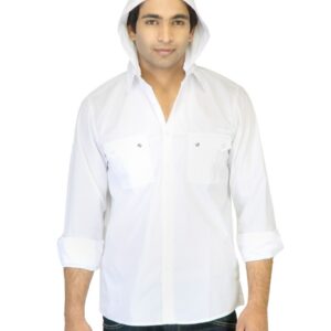 Indigo Nation Men White Shirt
