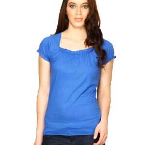 Jealous 21 Women Jealous Rain Blue Top Blue Tops