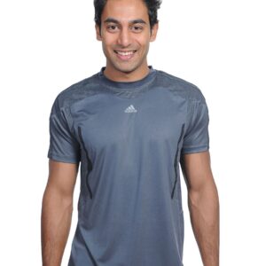 ADIDAS Mens Fire Grey T-shirt