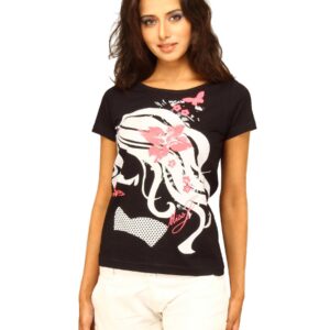 Jealous 21 Women's Black Miss T-shirt