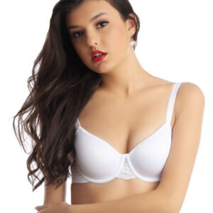Enamor White Bra