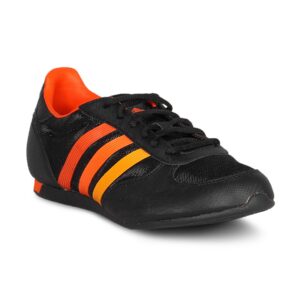 ADIDAS Women Adi Weld Low Black Orange Shoe
