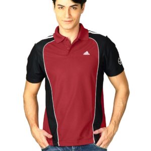 ADIDAS Men  Red Polo Tshirts