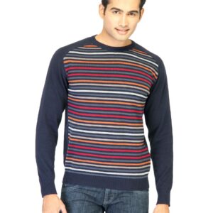 Proline Navy Striped Sweater