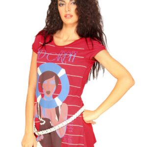 United Colors of Benetton Women Red T-shirt