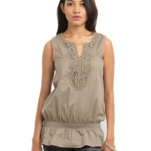 Mineral Women Brown Top
