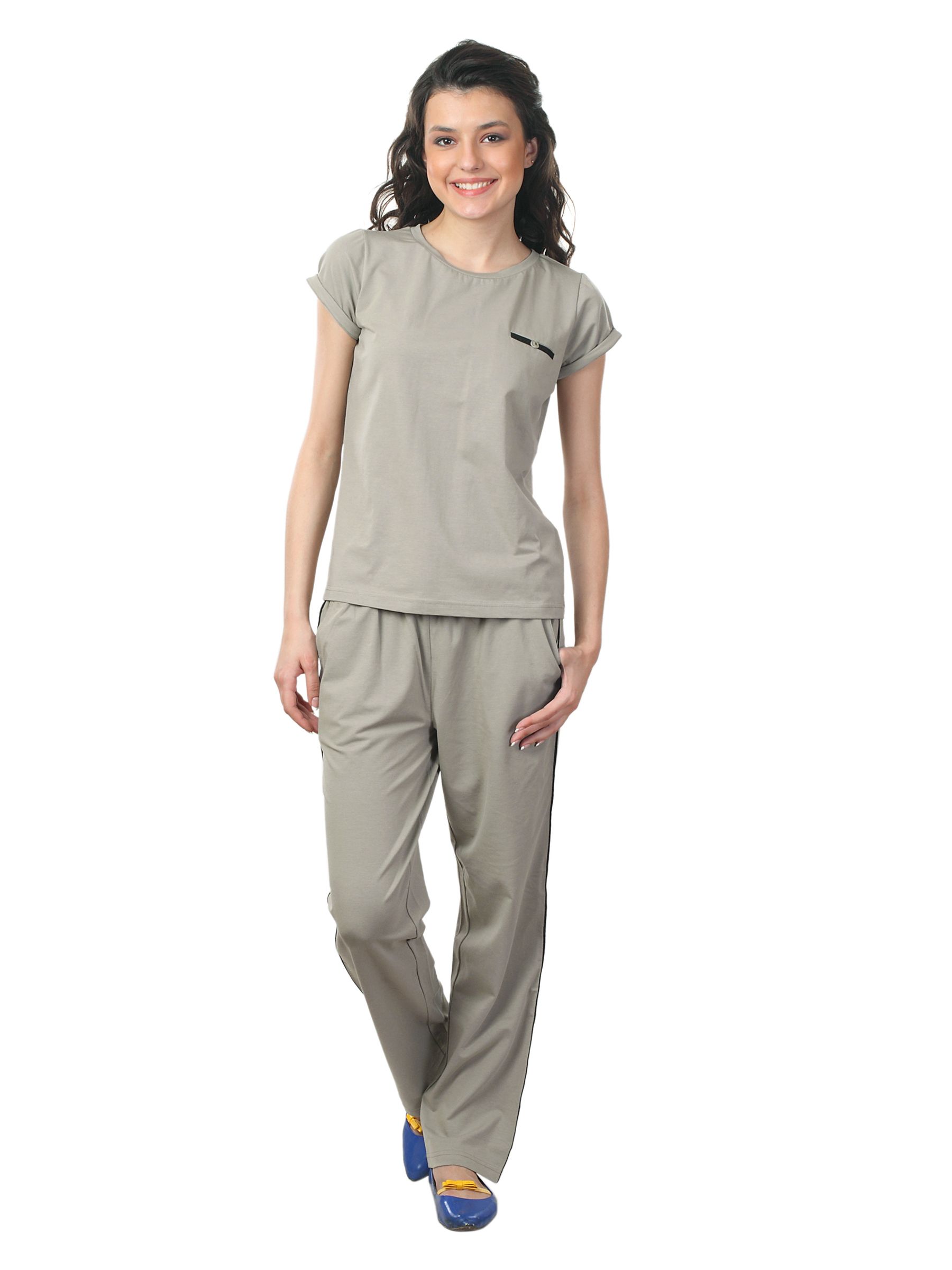 Femella Women Brown Nightdress