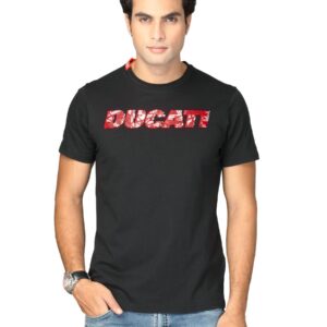 Puma Men's Ducati Logo Black T-shirt