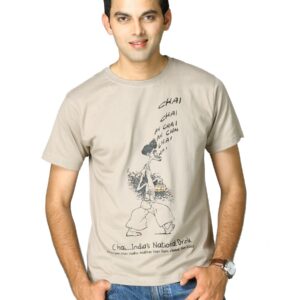 Tantra Men's Chai Chai Grey T-shirt