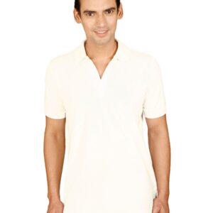 United Colors of Benetton Men White Polo T-shirt