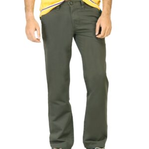 Basics Men Green Trousers