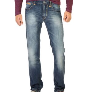 Flying Machine Men Washed Blue Jeans