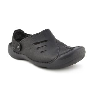 Clarks Men Black Leather Closed Sandals