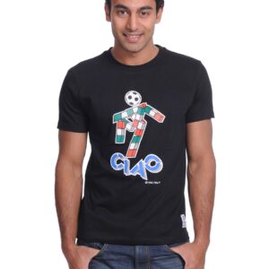 FIFA Mens 1990 World Cup Black T-shirt