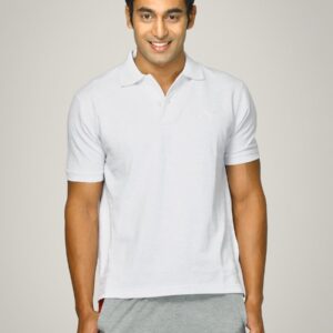 Proline Men White Polo T-shirt