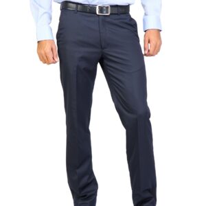 Arrow Men TR Finish Navy Blue Trousers