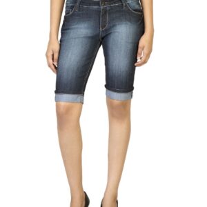 Jealous 21 Women Washed Blue Shorts