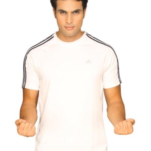 ADIDAS Men's Fit White T-shirt