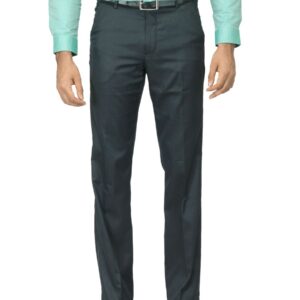 Mark Taylor Men Striped Navy Blue Trousers
