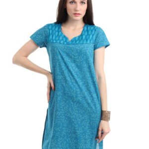 Vishudh Women Blue Kurta