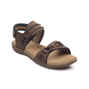 Clarks Men Vent Jump Nubuck Brown Sandals
