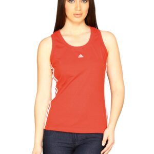ADIDAS Womens Red Tank T-shirt