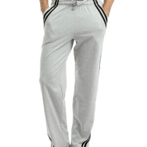 Hanes Men Grey Contrast piping Lounge Pants