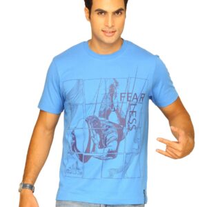 ADIDAS Men's Feerless Blue T-shirt