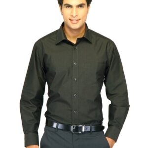 John Miller Men Solid Black Shirts