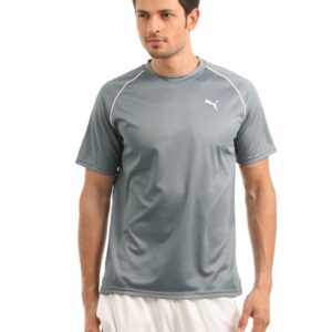 Puma Men Grey T-shirt
