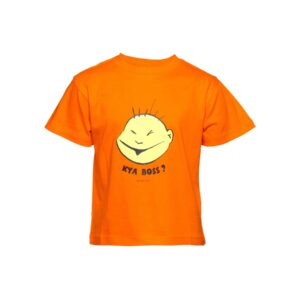 Tantra Kid's Men Kya Boss Orange Kidswear