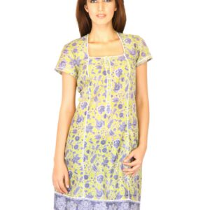W Women Printed Green Kurtas