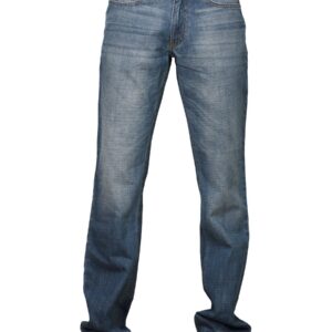 Locomotive Men Lain Blue Jeans