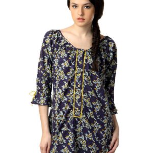 Sepia Women Navy Blue Tunic