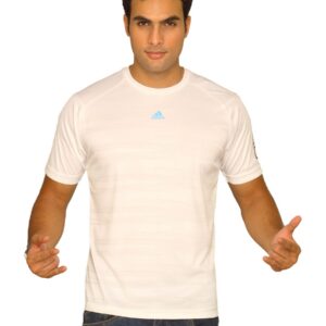ADIDAS Men's F50 ST CL White T-shirt