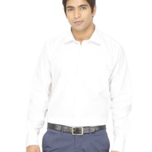 Genesis White Formal Shirt