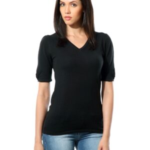 United Colors of Benetton Women Black Top
