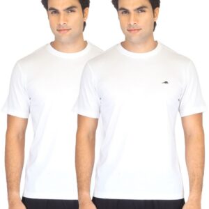2go Active Gear USA Men Pack of Two White Jordan T-shirts