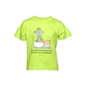 Tantra Kid's Unisex Good Morning Orange Kidswear