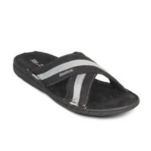 Reebok Men's Casual Black Slipper