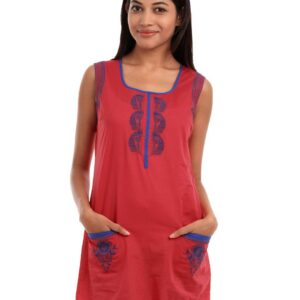 Fusion Beats Women Dark Pink Tunic